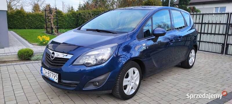 Niebieski Używany 2012 Opel Meriva Minivan | 23 199 zł (Uczciwa cena) - Obraz 1/4