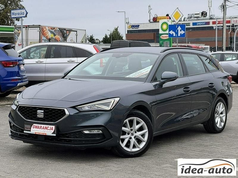Szary Używany 2023 Seat Leon Kombi | 77 900 zł (Uczciwa cena) - Obraz 1/4