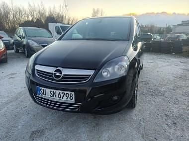 Czarny Używany 2011 Opel Zafira Minivan | 16 900 zł (Uczciwa cena) - Obraz 1/4