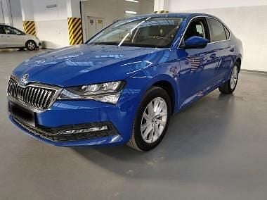 Niebieski Używany 2022 Skoda Superb Ambition Sedan/Limuzyna | 84 255 zł (Dobra cena) - Obraz 1/4
