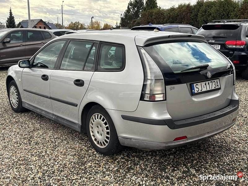 Używany Saab 9-3 2005 Srebrny Kombi