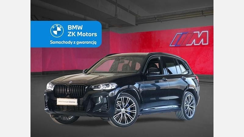 Black sapphire metallic metalizowany Używany 2022 BMW X3 Performance SUV | 209 900 zł (Uczciwa cena) - Obraz 1/3