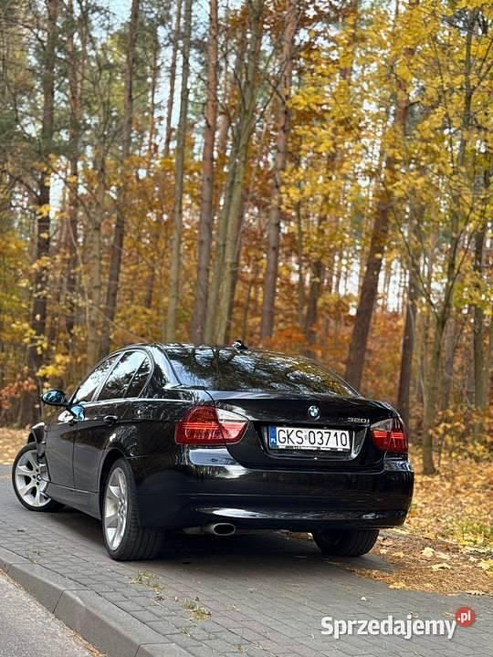 Czarny Używany 2008 BMW 320 Sedan/Limuzyna | 24 300 zł (Uczciwa cena) - Obraz 1/4