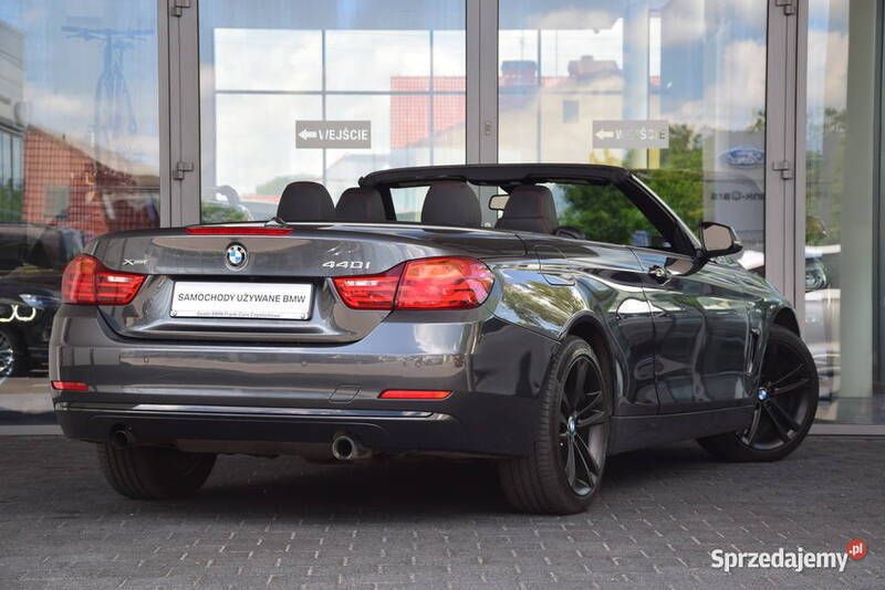 Grafitowy Używany 2016 BMW 440 Luxury Line Kabriolet | 151 000 zł - Obraz 1/4