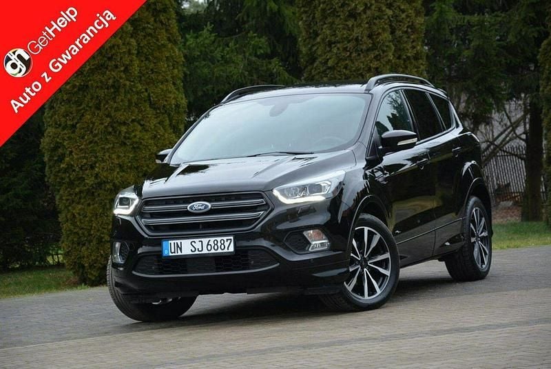 Czarny Używany 2017 Ford Kuga ST-Line SUV | 57 900 zł (Uczciwa cena) - Obraz 1/4