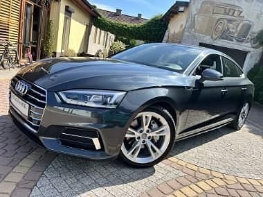 Szary Używany 2018 Audi A5 Coupe | 97 800 zł (Uczciwa cena) - Obraz 1/4