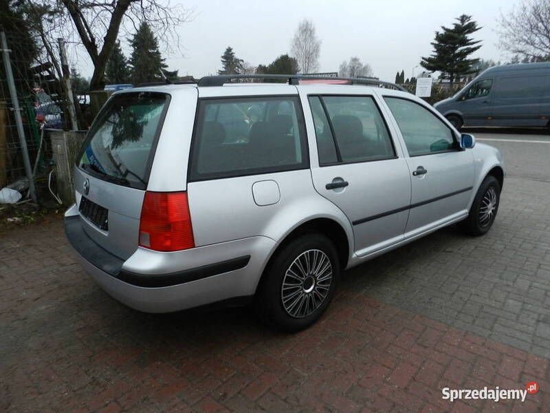 Srebrny Używany 2001 VW Golf IV Kombi | 7900 zł - Obraz 1/4