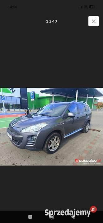 Szary Używany 2009 Peugeot 4007 SUV | 24 600 zł - Obraz 1/4