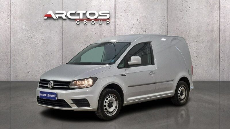 Szary (metalik) Używany 2018 VW Caddy Minivan | 28 900 zł - Obraz 1/4