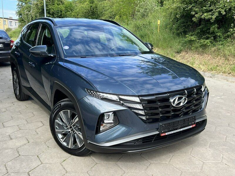 Niebieski Używany 2021 Hyundai Tucson SUV | 85 999 zł - Obraz 1/4