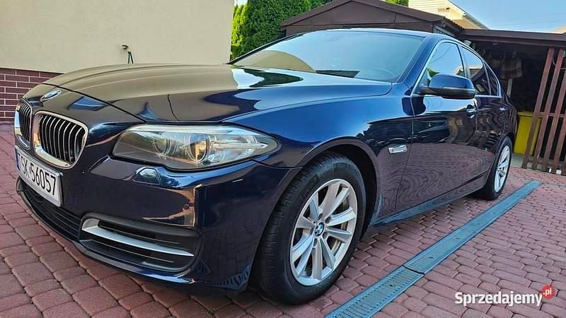 Niebieski Używany 2014 BMW 528 Comfort Edition Sedan/Limuzyna | 65 500 zł - Obraz 1/4