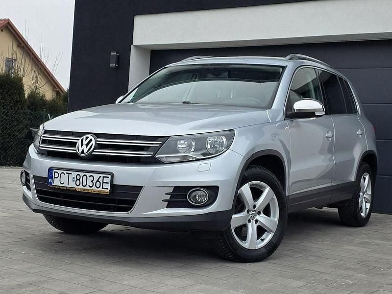 Srebrny Używany 2013 VW Tiguan SUV | 38 990 zł (Dobra cena) - Obraz 1/4