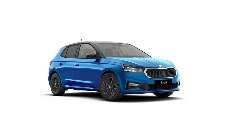 Błękit race metalizowany czerń magic metalizowany Nowe 2026 Skoda 105 Sedan/Limuzyna | 101 400 zł - Obraz 1/4