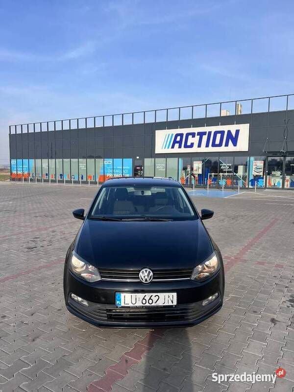 Czarny Używany 2016 VW Polo Hatchback | 21 500 zł (Dobra cena) - Obraz 1/4
