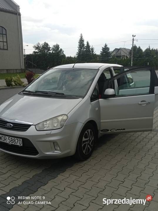 Używany Ford C-MAX 101 KM (74 kW) 2008 Srebrny Minivan