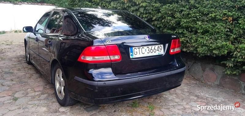 Czarny Używany 2006 Saab 9-3 Sedan/Limuzyna | 2500 zł (Super Cena) - Obraz 1/4