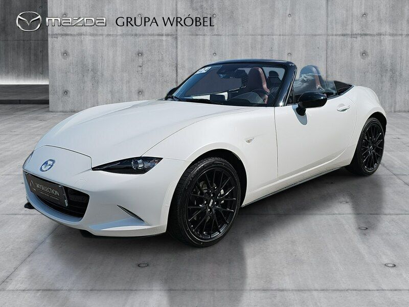 Biały Używany 2020 Mazda MX5 Kabriolet | 139 900 zł - Obraz 1/4