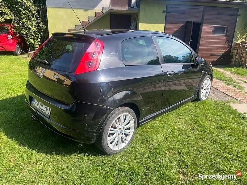 Czarny Używany 2006 Fiat Grande Punto Sport Hatchback | 6000 zł - Obraz 1/4