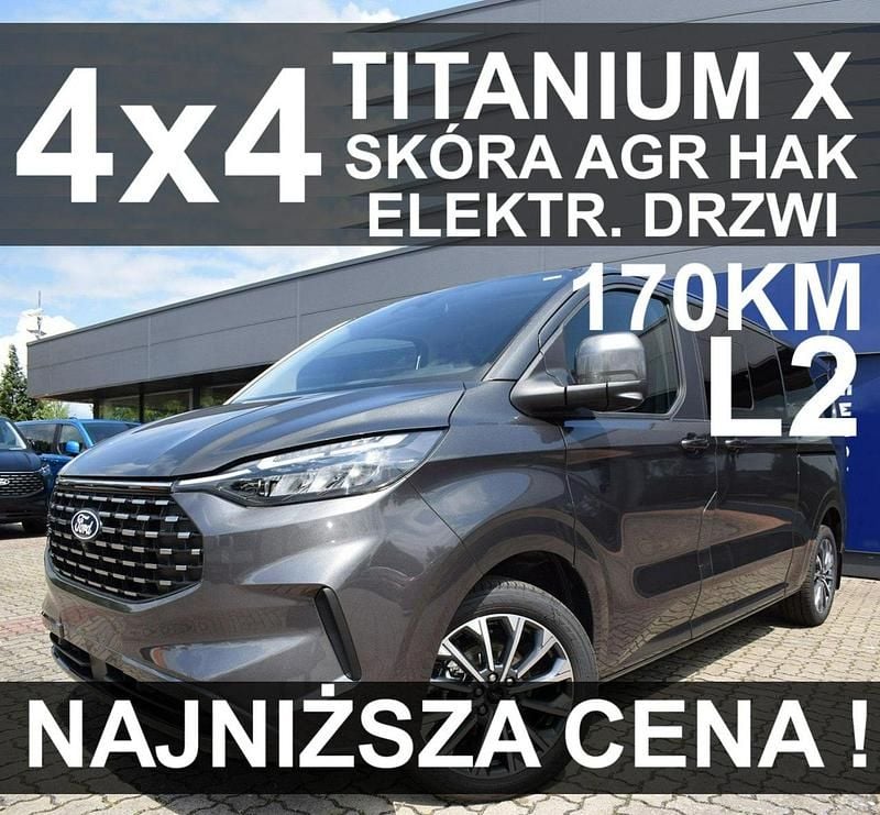 Szary (metalik) Nowe 2025 Ford Tourneo Titanium X Minivan | 303 100 zł (Uczciwa cena) - Obraz 1/4