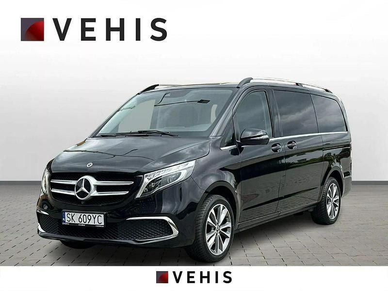 Czarny (metalik) Używany 2022 Mercedes V250 Minivan | 237 900 zł - Obraz 1/4