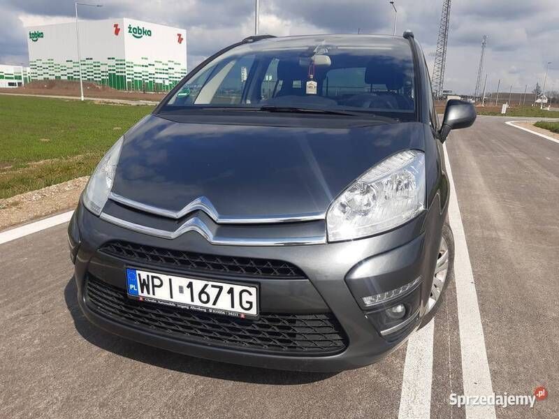 Szary Używany 2013 Citroën Grand C4 Picasso Minivan | 28 900 zł (Uczciwa cena) - Obraz 1/4