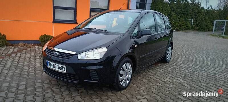 Czarny Używany 2008 Ford C-MAX Minivan | 13 900 zł (Uczciwa cena) - Obraz 1/4
