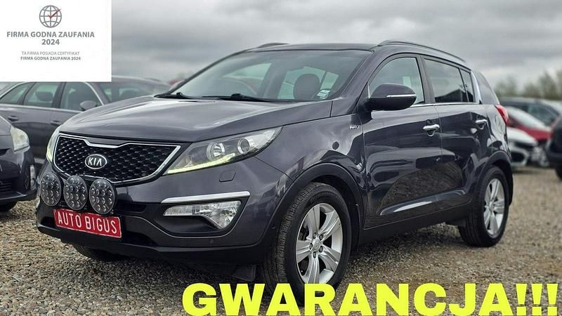 Szary (metalik) Używany 2014 Kia Sportage 2 SUV | 42 900 zł (Dobra cena) - Obraz 1/4