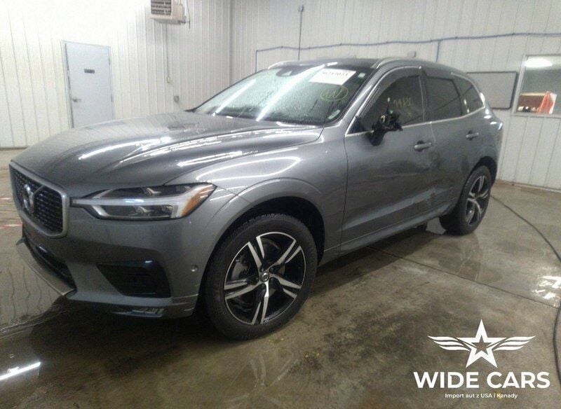 Szary (metalik) Używany 2018 Volvo XC60 SUV | 68 300 zł - Obraz 1/4