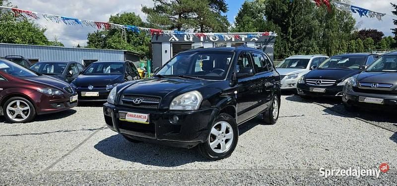 Czarny (metalik) Używany 2008 Hyundai Tucson SUV | 13 900 zł (Super Cena) - Obraz 1/2