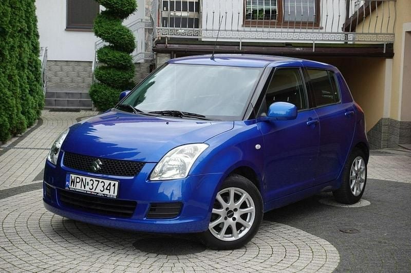 Niebieski Używany 2009 Suzuki Swift Hatchback | 13 900 zł (Uczciwa cena) - Obraz 1/4