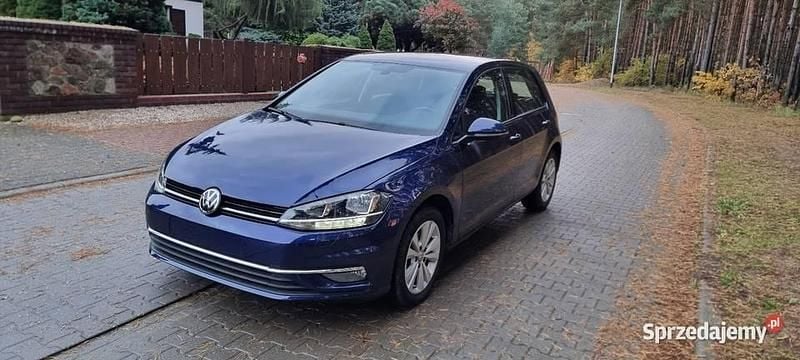 Niebieski Używany 2017 VW Golf VII Hatchback | 39 900 zł (Dobra cena) - Obraz 1/4
