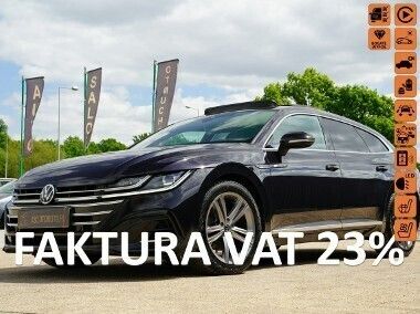 Czarny Używany 2022 VW Arteon R Kombi | 116 700 zł (Uczciwa cena) - Obraz 1/4
