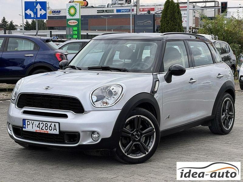 Srebrny (metalik) Używany 2011 Mini Countryman SUV | 29 900 zł (Super Cena) - Obraz 1/4