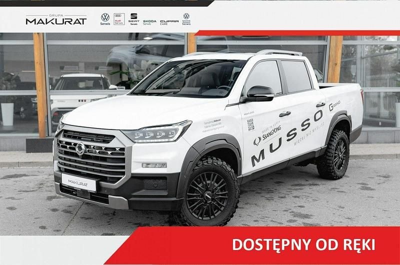 Biały (metalik) Używany 2023 Ssangyong (KGM) Musso Pickup | 189 850 zł - Obraz 1/4