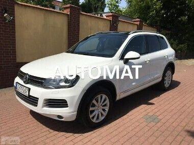 Biały Używany 2013 VW Touareg SUV | 58 900 zł - Obraz 1/4
