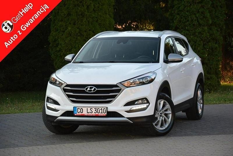 Biały Używany 2018 Hyundai Tucson SUV | 67 900 zł (Super Cena) - Obraz 1/4