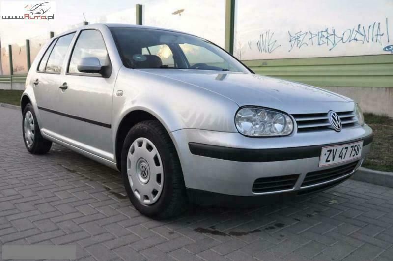Używany VW Golf IV 101 KM (74 kW) 2003 Srebrny (metalik) Hatchback