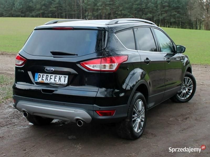 Używany Ford Kuga 163 KM (119 kW) 2013 Czarny SUV