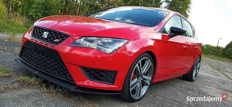 Czerwony Używany 2016 Cupra Leon Hatchback | 77 500 zł (Dość drogi) - Obraz 1/4