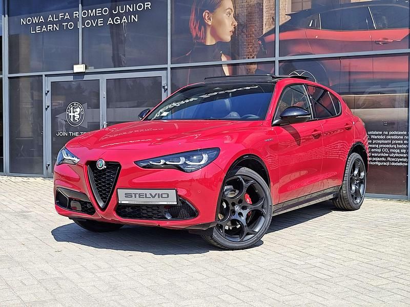 Lakier pastelowy czerwony alfa red Nowe 2025 Alfa Romeo Stelvio Veloce SUV | 238 900 zł - Obraz 1/4