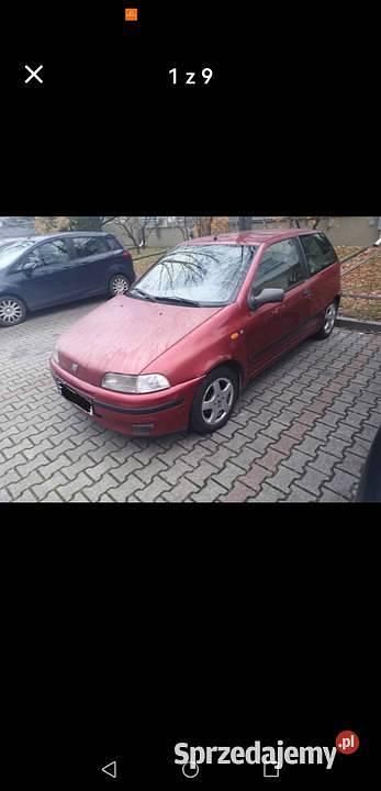 Bordowy Używany 1994 Fiat Punto Hatchback | 2500 zł - Obraz 1/4