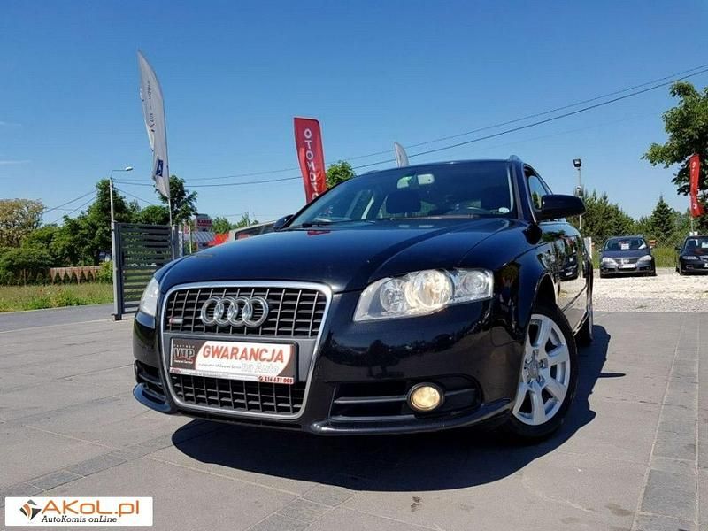 Czarny (metalik) Używany 2007 Audi A4 S-Line Sedan/Limuzyna | 27 900 zł (Drogi) - Obraz 1/1