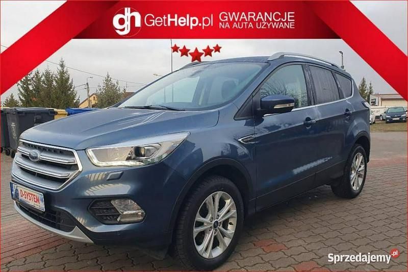 Niebieski Używany 2018 Ford Kuga Titanium SUV | 57 777 zł (Dobra cena) - Obraz 1/4