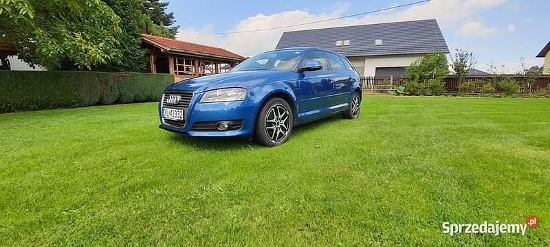 Niebieski Używany 2009 Audi A3 Kombi | 25 500 zł (Uczciwa cena) - Obraz 1/4
