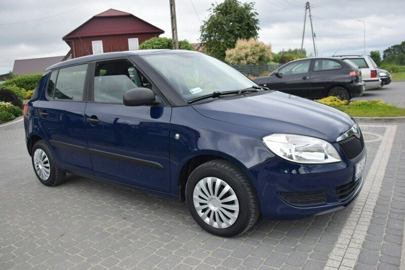 Niebieski Używany 2012 Skoda Fabia Hatchback | 12 900 zł (Drogi) - Obraz 1/4