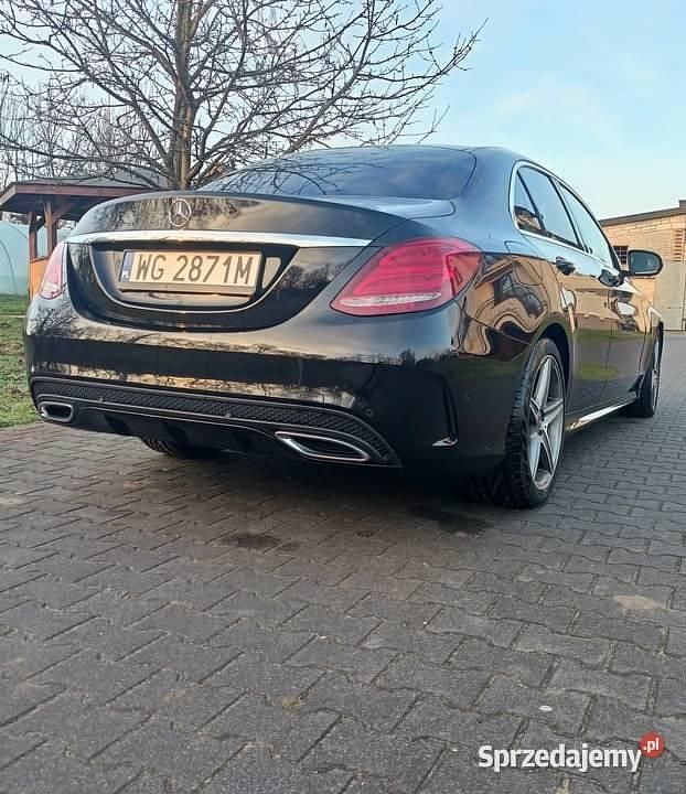 Używany Mercedes A220 AMG line 2018 Czarny Sedan/Limuzyna