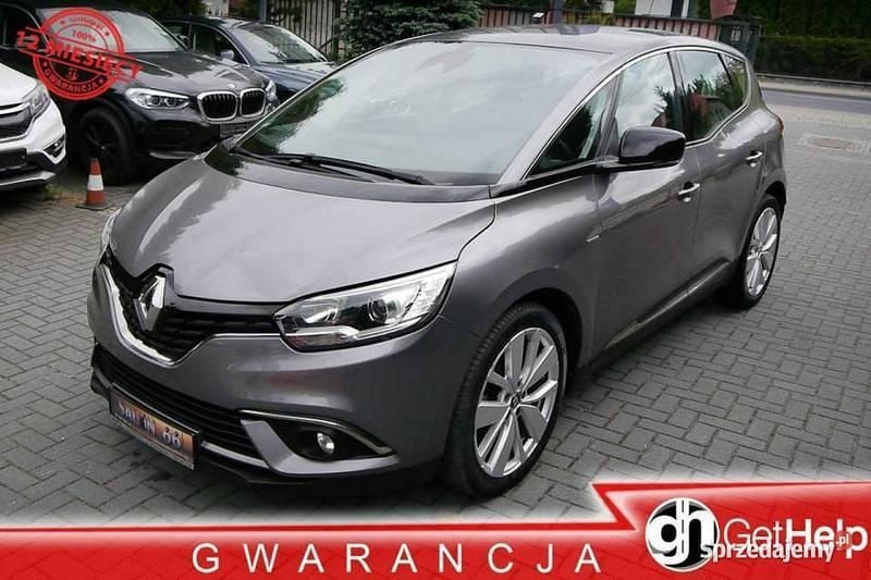 Szary (metalik) Używany 2018 Renault Scénic IV Minivan | 48 500 zł (Dobra cena) - Obraz 1/4