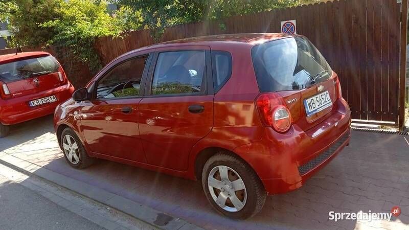 Bordowy Używany 2009 Chevrolet Aveo Hatchback | 5200 zł (Uczciwa cena) - Obraz 1/4