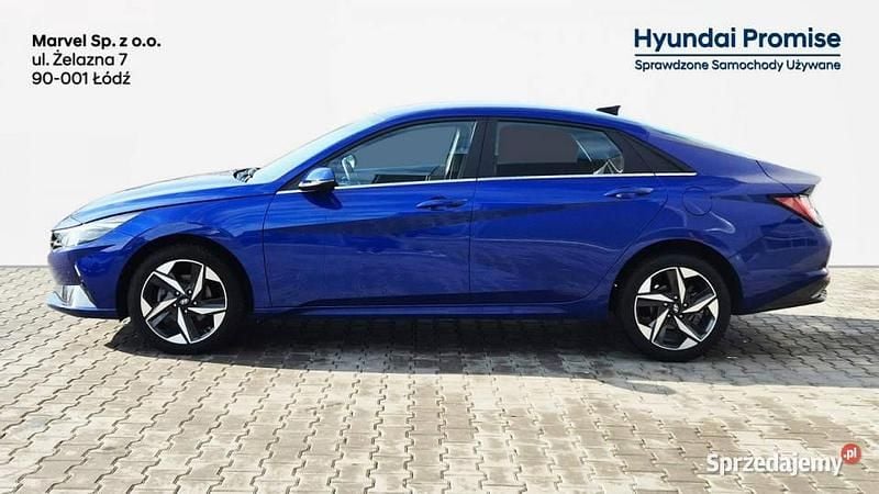 Niebieski Używany 2023 Hyundai Elantra Sedan/Limuzyna | 85 600 zł (Uczciwa cena) - Obraz 1/4