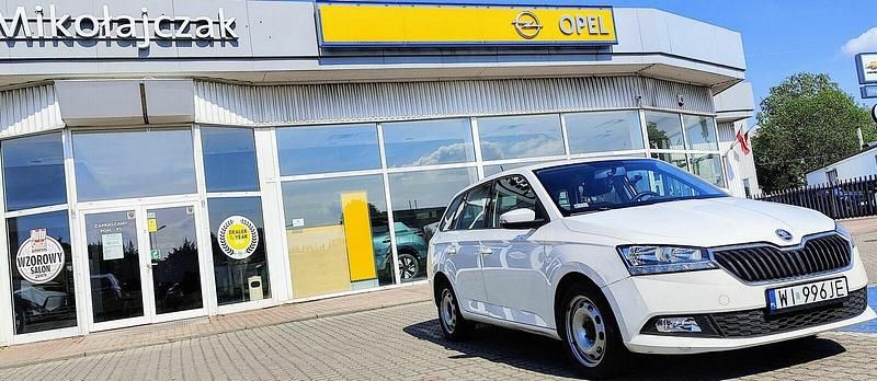 Używany Skoda Fabia 75 KM (55 kW) 2018 Biały Hatchback